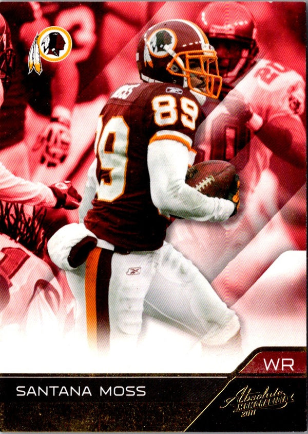 2011 Panini Absolute Memorabilia Santana Moss #100