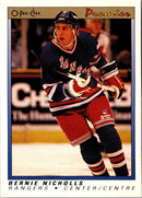 1990 O-Pee-Chee Premier Bernie Nicholls