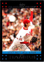 2007 Topps Updates & Highlights Cole Hamels #UH240