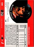 1990 Pro Set Michel Goulet #430