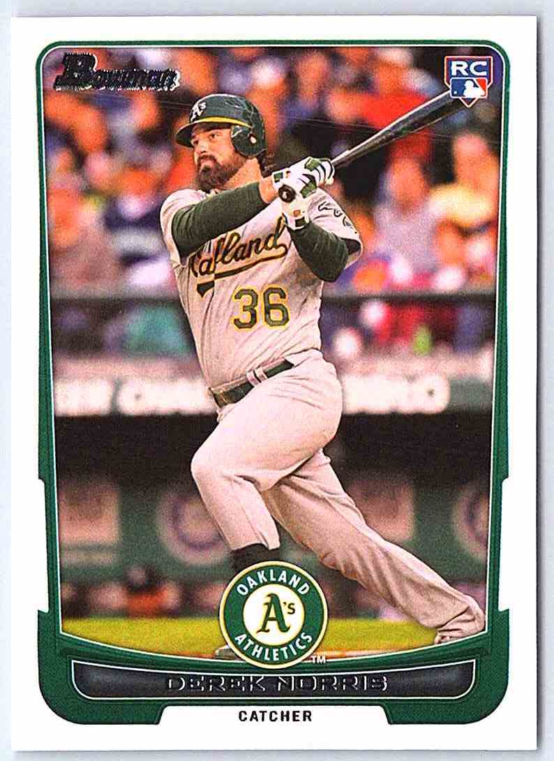 2012 Bowman Derek Norris