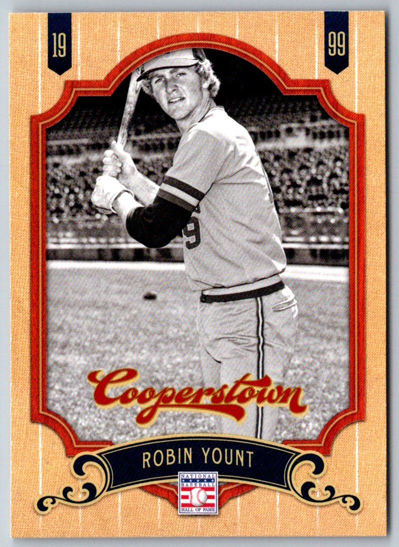 2012 Panini Cooperstown Crystal Collection Robin Yount