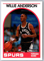 1989 NBA Hoops Willie Anderson #235