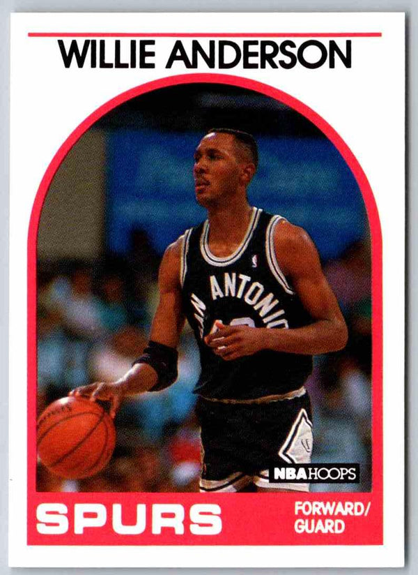 1989 NBA Hoops Willie Anderson #235