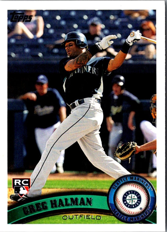2011 Topps Greg Halman #83 Rookie