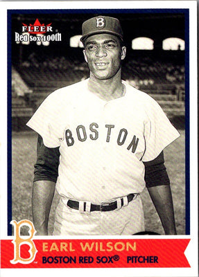 2001 Fleer Boston Red Sox 100th Anniversary Earl Wilson #50