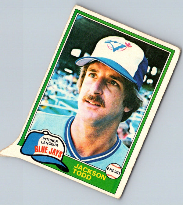 1981 O-Pee-Chee Jackson Todd #142