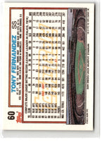 1992 Topps Gold Winners Tony Fernandez #60