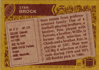 1986 Topps Stan Brock #343 NM+