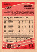 1989 O-Pee-Chee Gord Dineen #256 Rookie