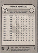 2011 O-Pee-Chee Patrick Marleau