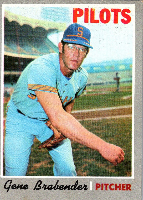 1970 Topps Gene Brabender #289 EX-MT+