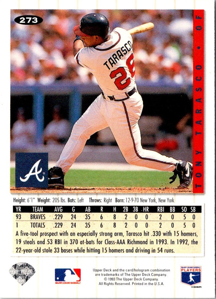 1994 Collector's Choice Tony Tarasco