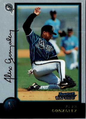 1998 Bowman Chrome Alex Gonzalez #73