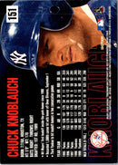 2000 SkyBox Dominion Chuck Knoblauch