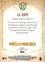 2018 Topps Gypsy Queen J.A. Happ #62