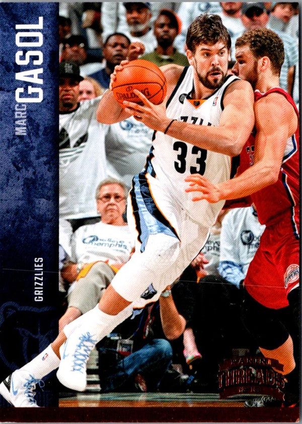 2012 Panini Threads Marc Gasol #73