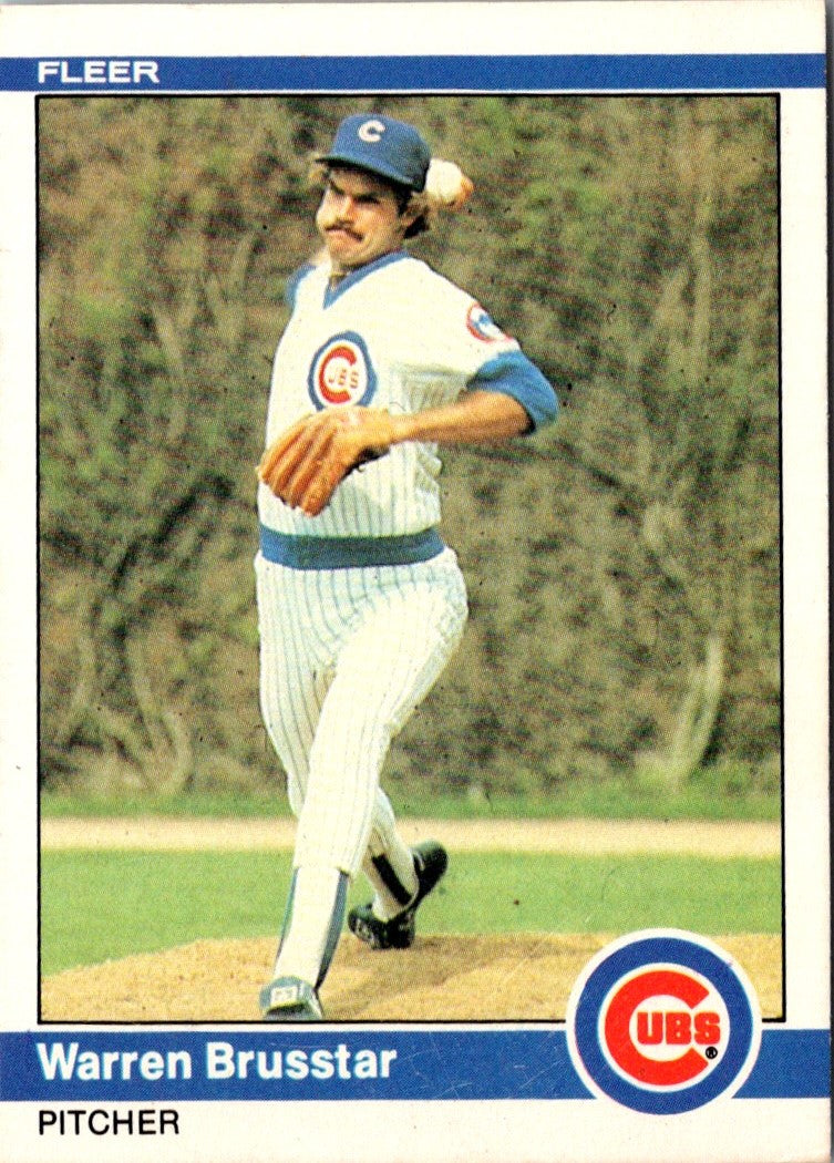 1984 Fleer Warren Brusstar