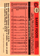 1981 O-Pee-Chee Barry Foote