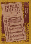 1986 Topps Steve Grogan