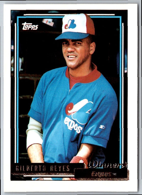 1992 Topps Gilberto Reyes #286