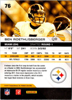 2011 Panini Absolute Memorabilia Ben Roethlisberger #76