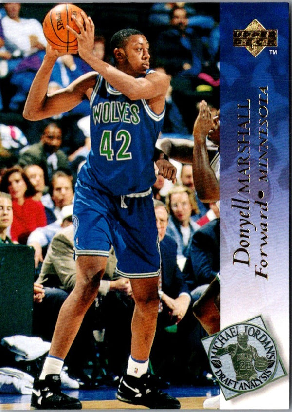 1994 Upper Deck Donyell Marshall #187