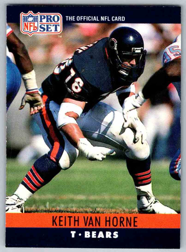 1990 Pro Set Keith Van Horne #58