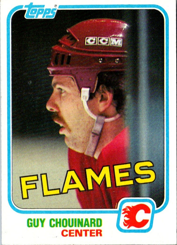 1981 Topps Guy Chouinard #6