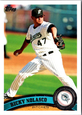 2011 Topps Ricky Nolasco #637