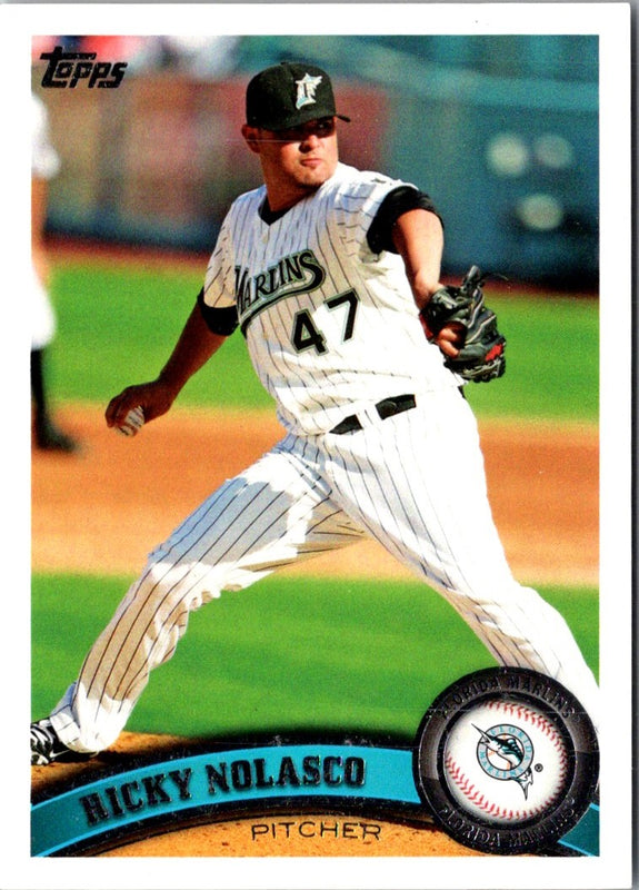 2011 Topps Ricky Nolasco #637