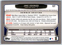 2014 Bowman Jake Odorizzi #127
