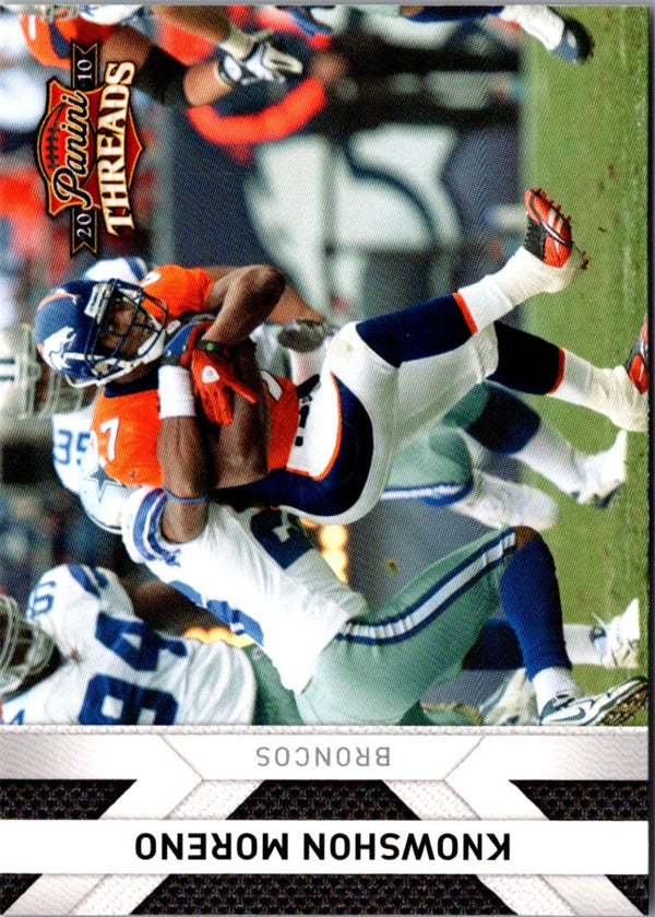 2010 Panini Gridiron Gear Knowshon Moreno #44