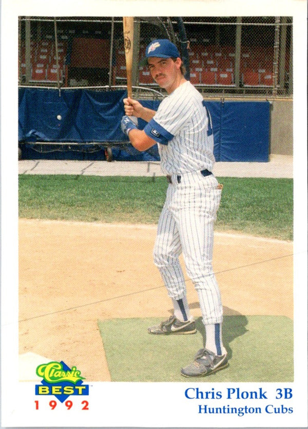 1992 Classic Best Huntington Cubs Chris Plonk #23