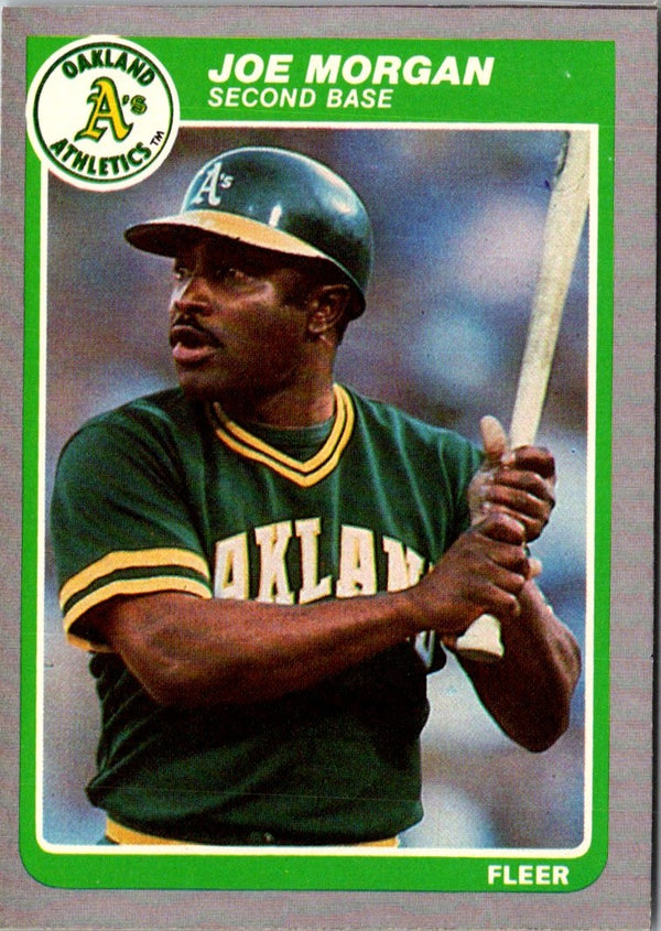 1985 Fleer Joe Morgan #431