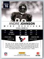 2012 Absolute Andre Johnson #16