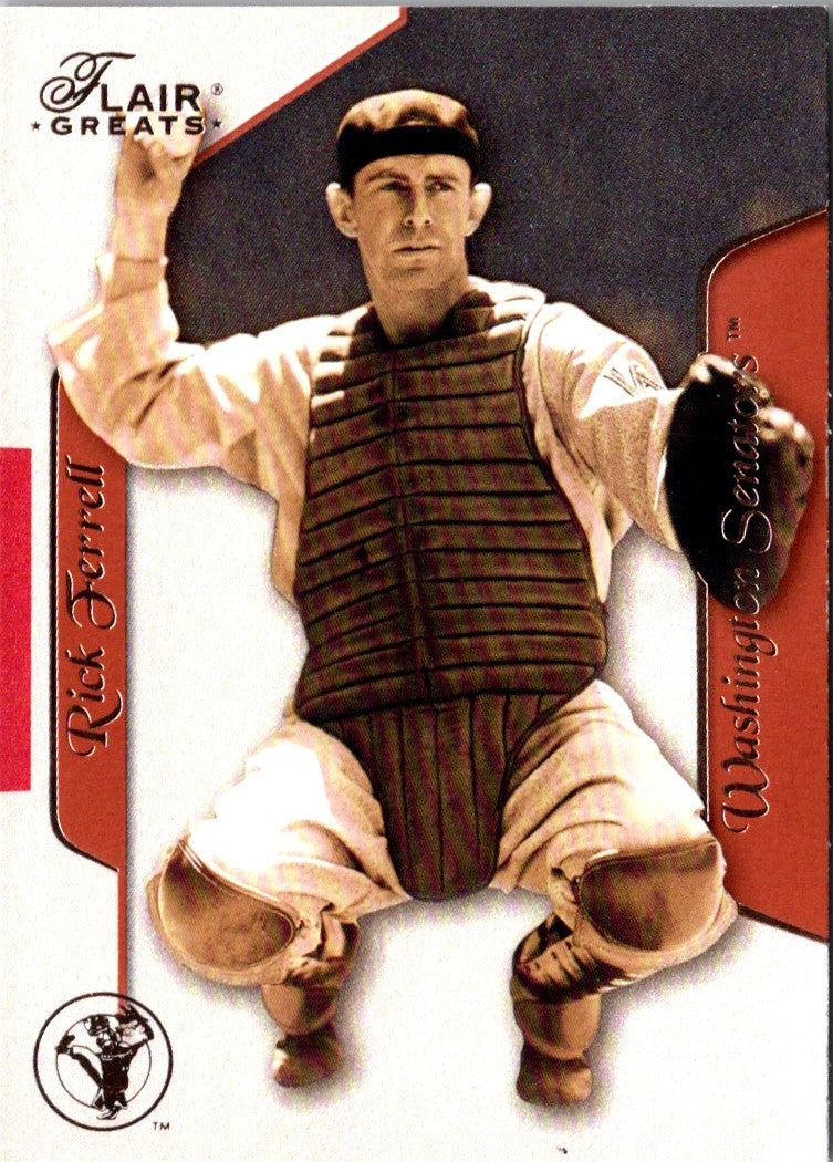 2003 Flair Greats Rick Ferrell
