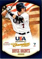 2013 Panini USA Champions Bryce Brentz #86