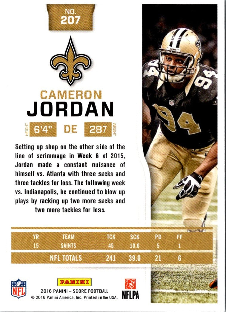 2016 Score Cameron Jordan