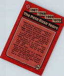 1986 Topps Pete Rose