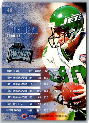 1995 Fleer Jack Trudeau #49