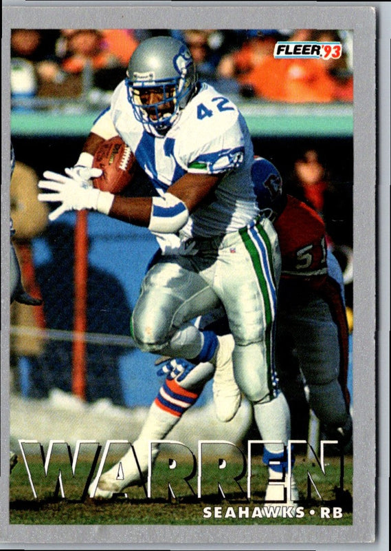 1993 Fleer Chris Warren #195