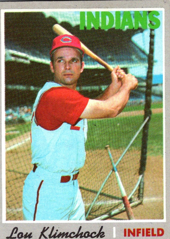 1970 Topps Lou Klimchock #247 EX-MT+