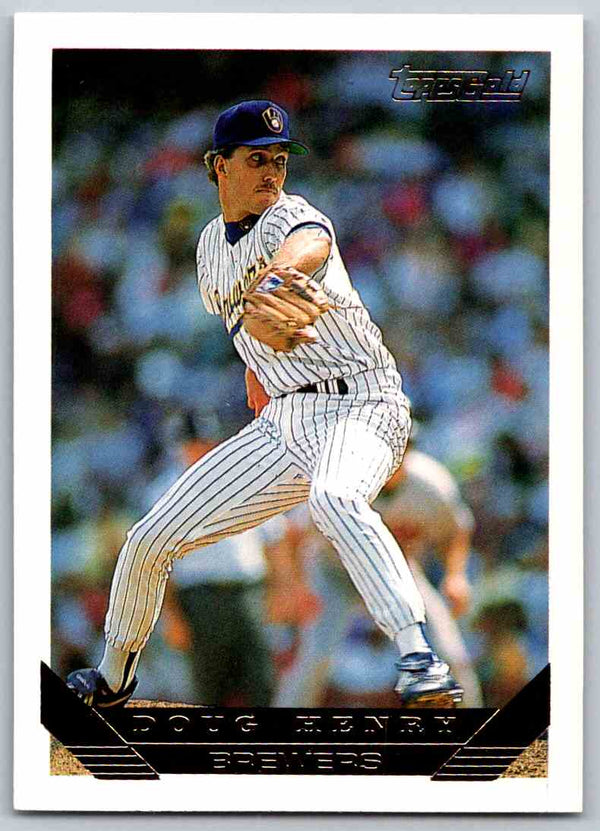 1993 Topps Gold Doug Henry #343