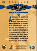 1995 Collector's Choice Player's Club Jussi Tie