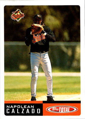 2002 Topps Total Napoleon Calzado #734 Rookie