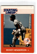 1988 Kenner Starting Lineup Cards Rickey Henderson
