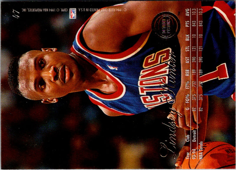 1994 Flair Lindsey Hunter