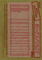 1985 Topps Bert Blyleven #355