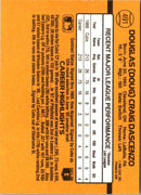 1989 Donruss Doug Dascenzo